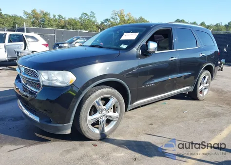 2012 Dodge Durango Citadel из США, поврежденный, VIN 1C4RDHEG2CC301226